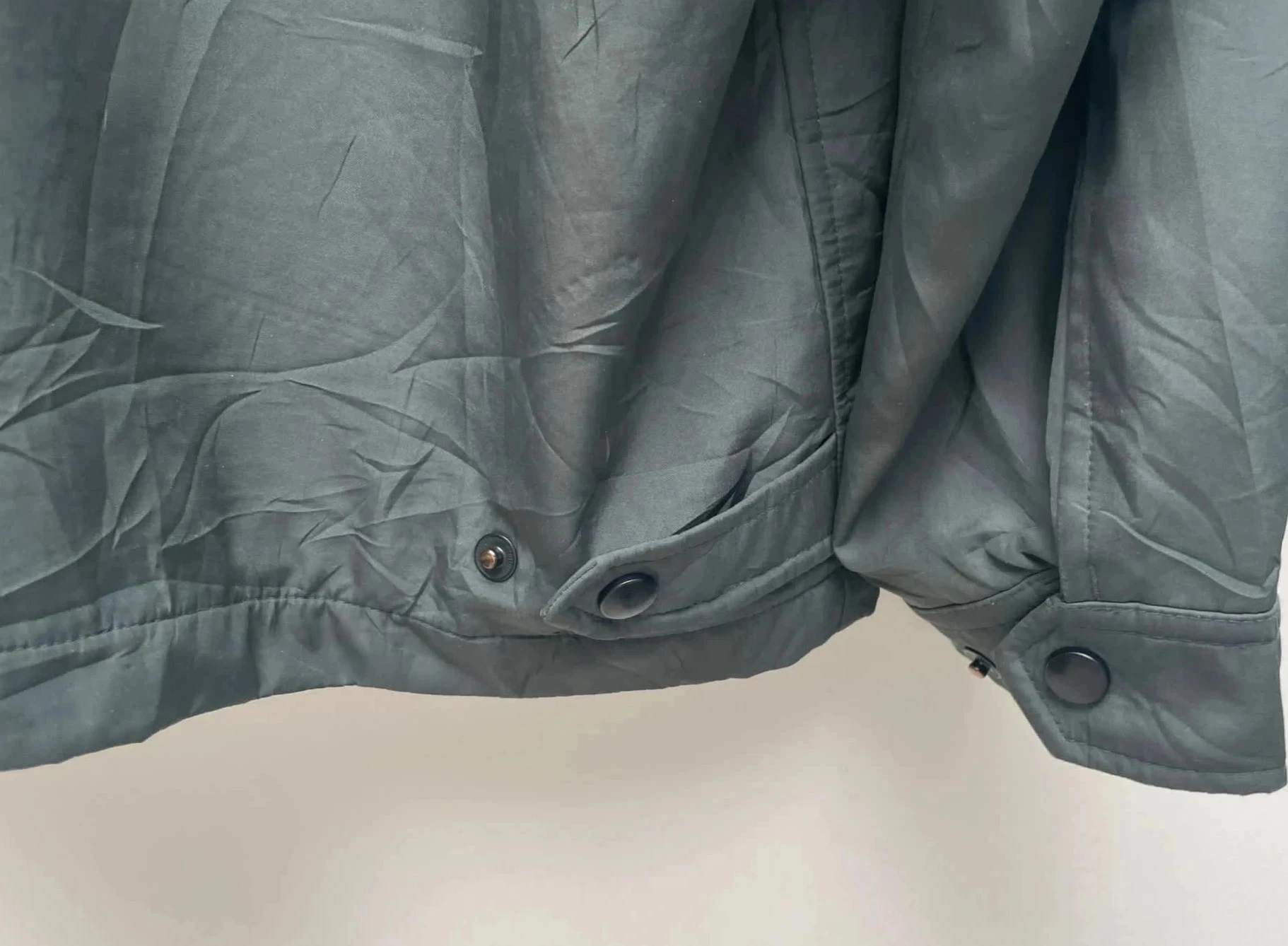 90s vintage GAP veste high neck zipup nylon jacket Mens XL – photo 11
